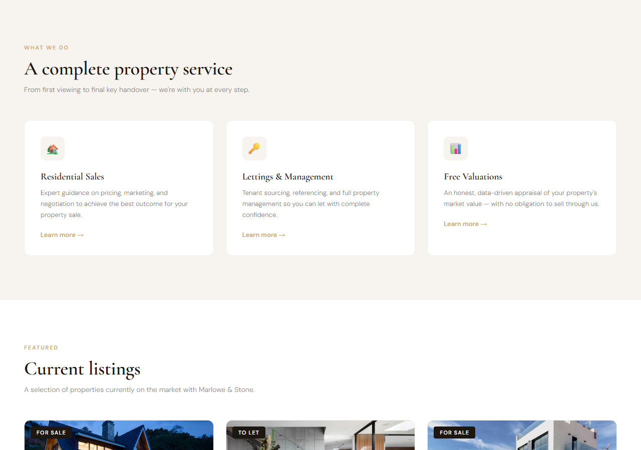 Professional services template preview